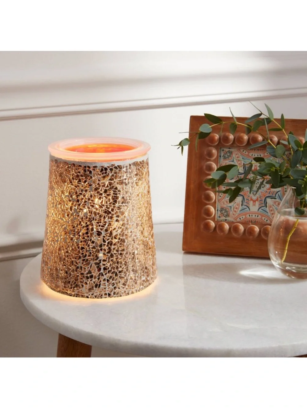 Mosaic Tile Metallic Gold Wax Warmer - Threshold™
